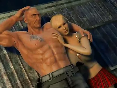 سرخ بالوں والی ہوٹی کو اچھی طرح سے لٹکائے ہوئے جڑے سے ٹکرایا جاتا ہے۔